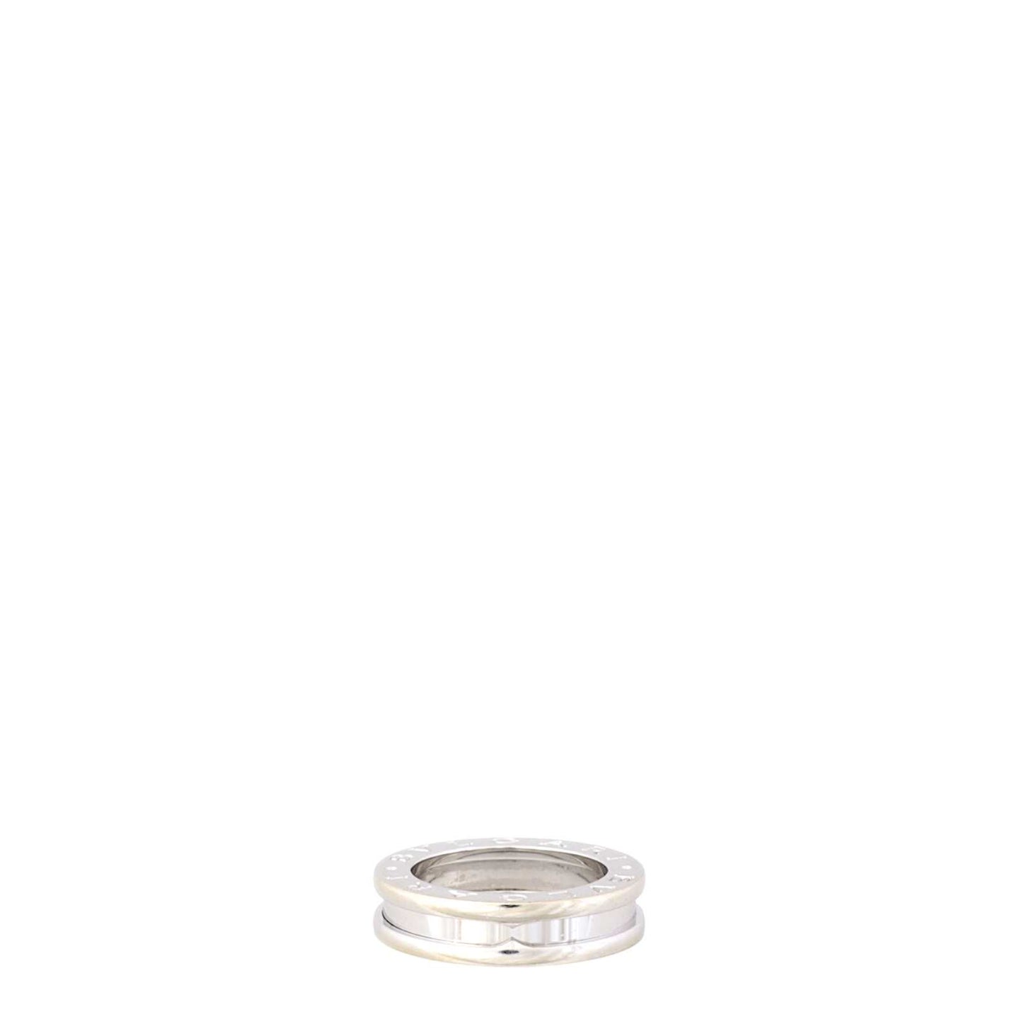 Bvlgari B.Zero1 18k White Gold One Band Ring
