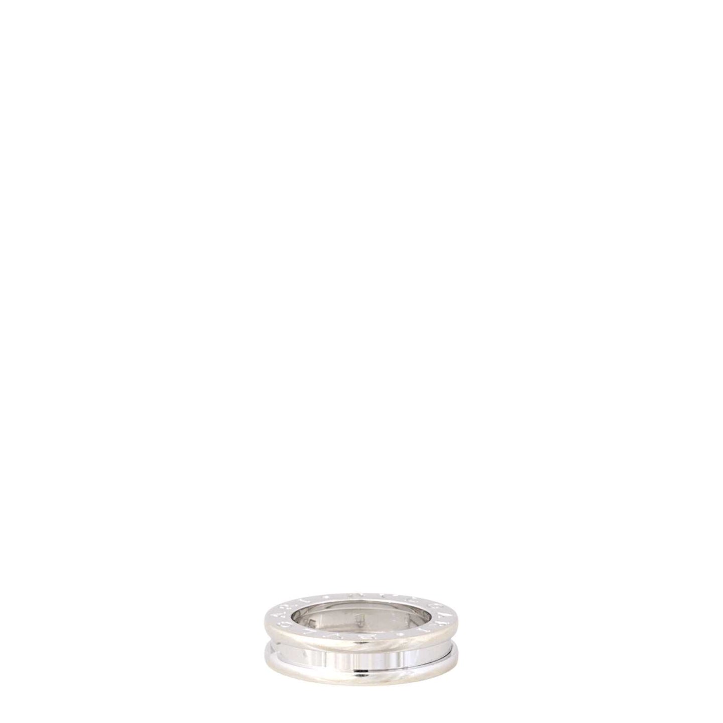Bvlgari B.Zero1 18k White Gold One Band Ring
