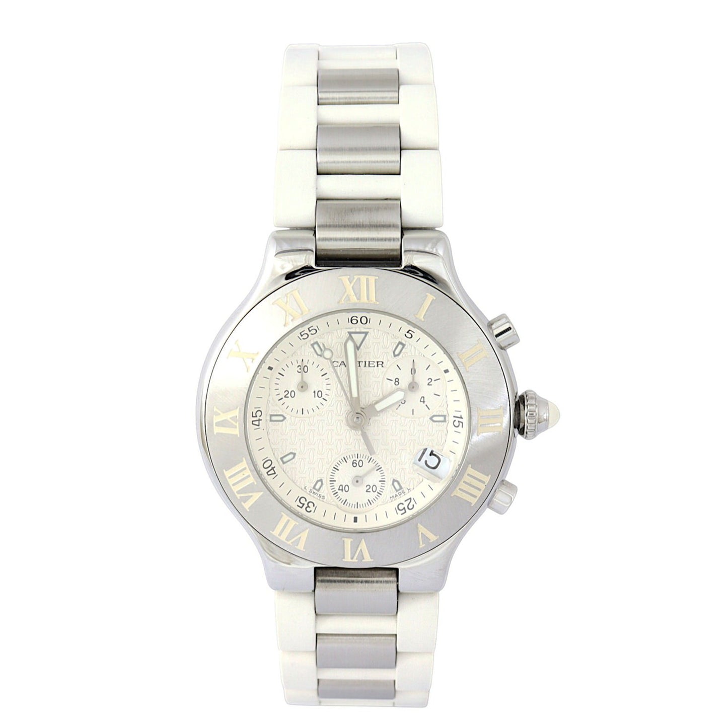Cartier 21 Chronoscaph 38mm Watch