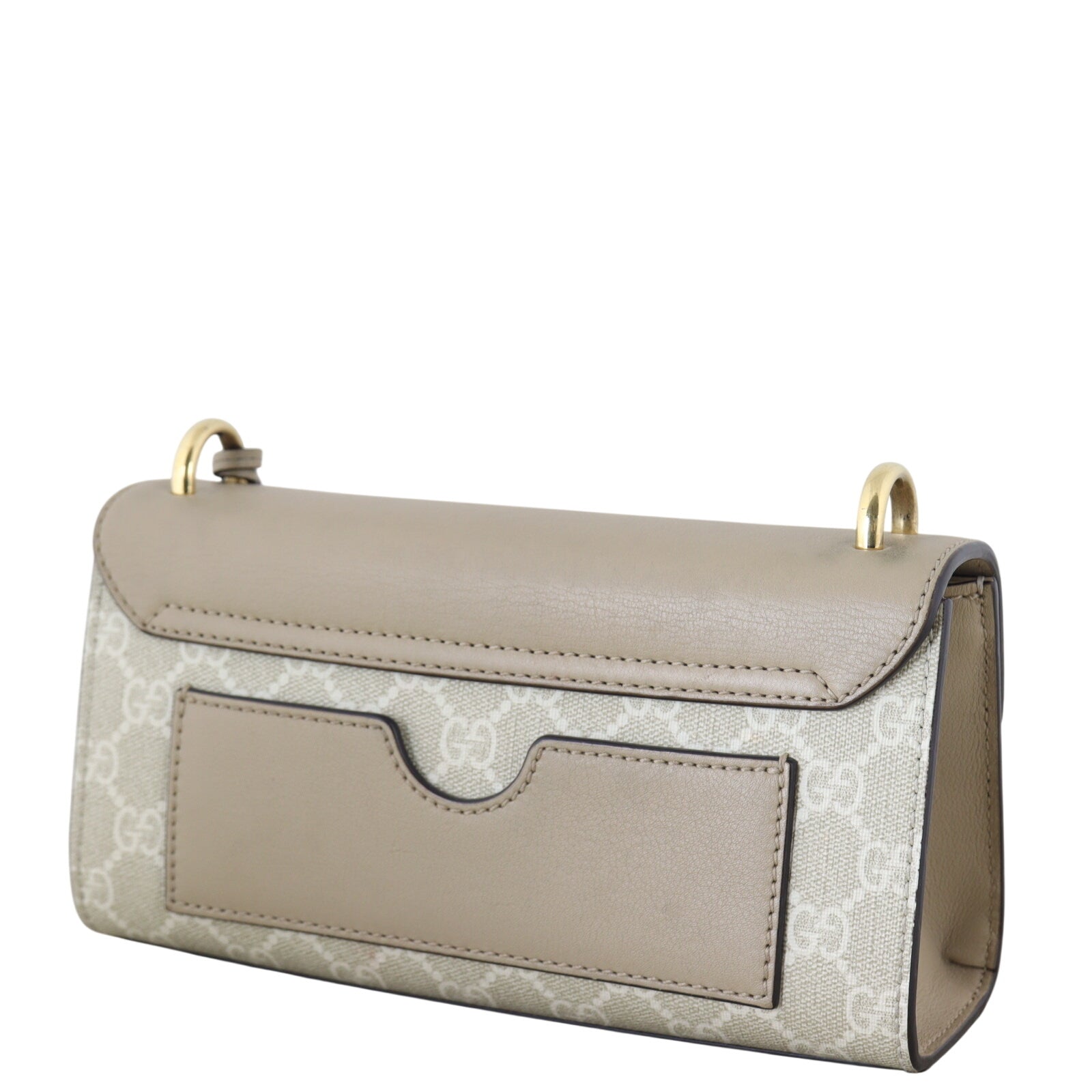Gucci GG Supreme Padlock Mini Shoulder Bag