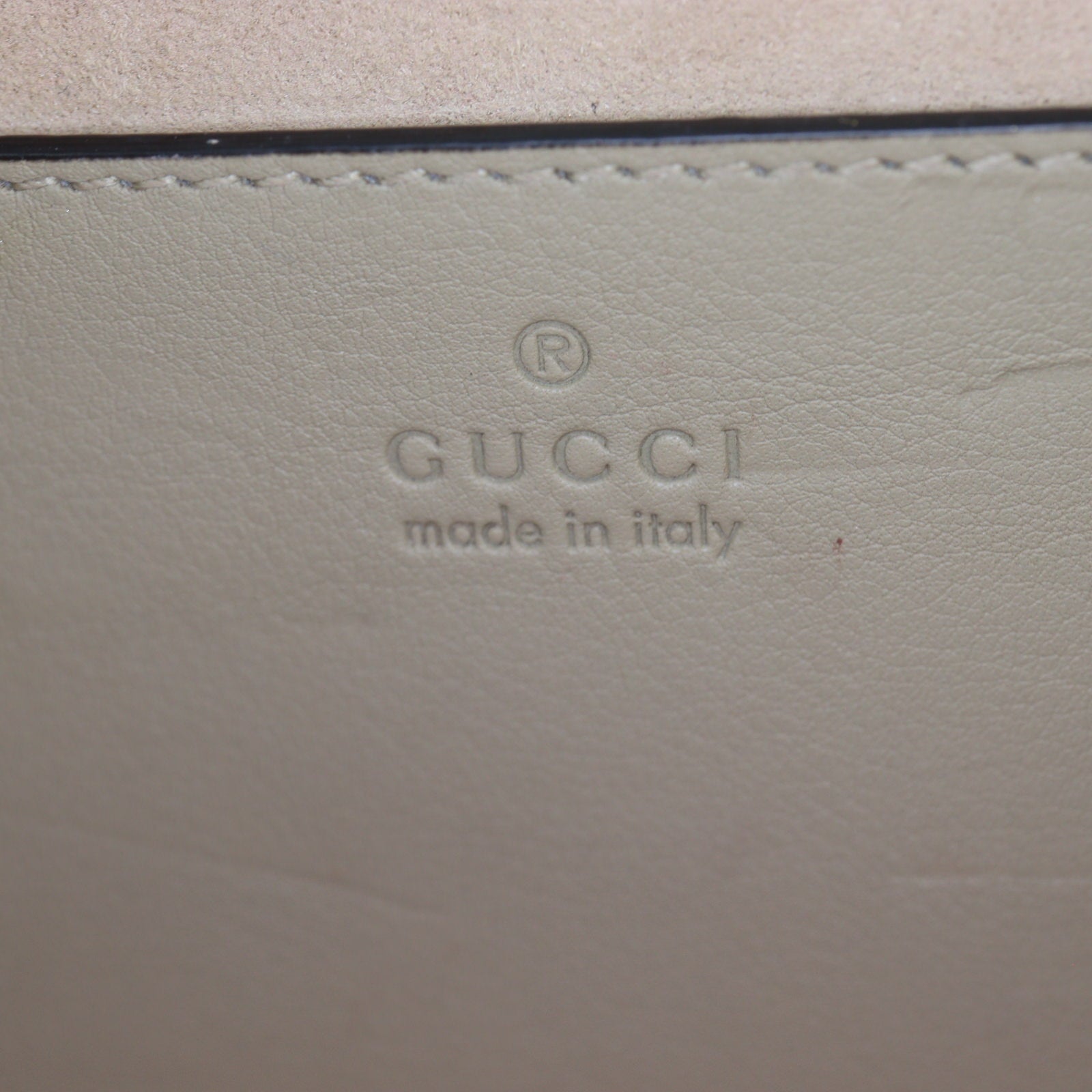 Gucci GG Supreme Padlock Mini Shoulder Bag