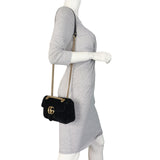Gucci GG Marmont Velvet Small Shoulder Bag