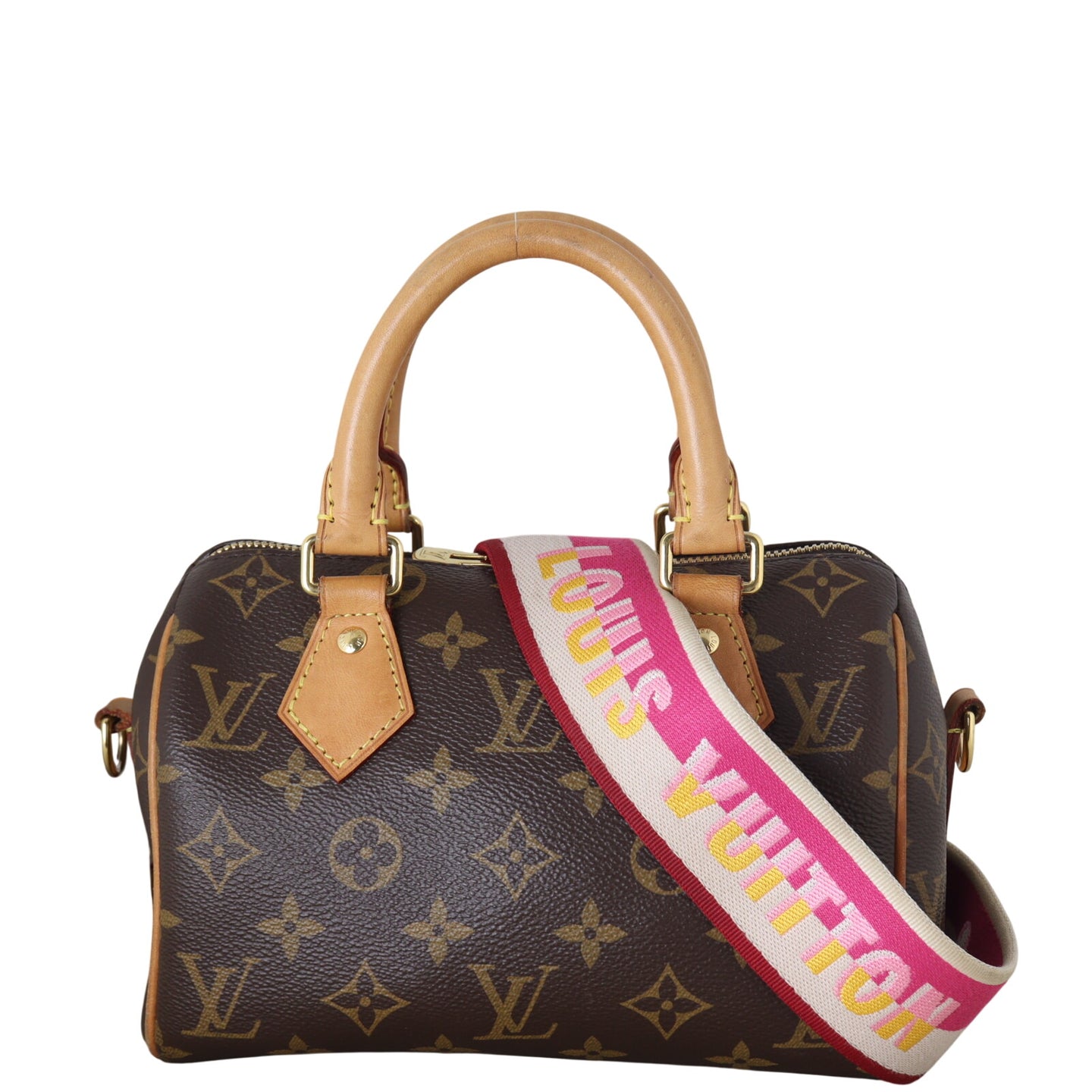 Louis Vuitton Speedy 20 Bandouliere Monogram with Embroidered Strap