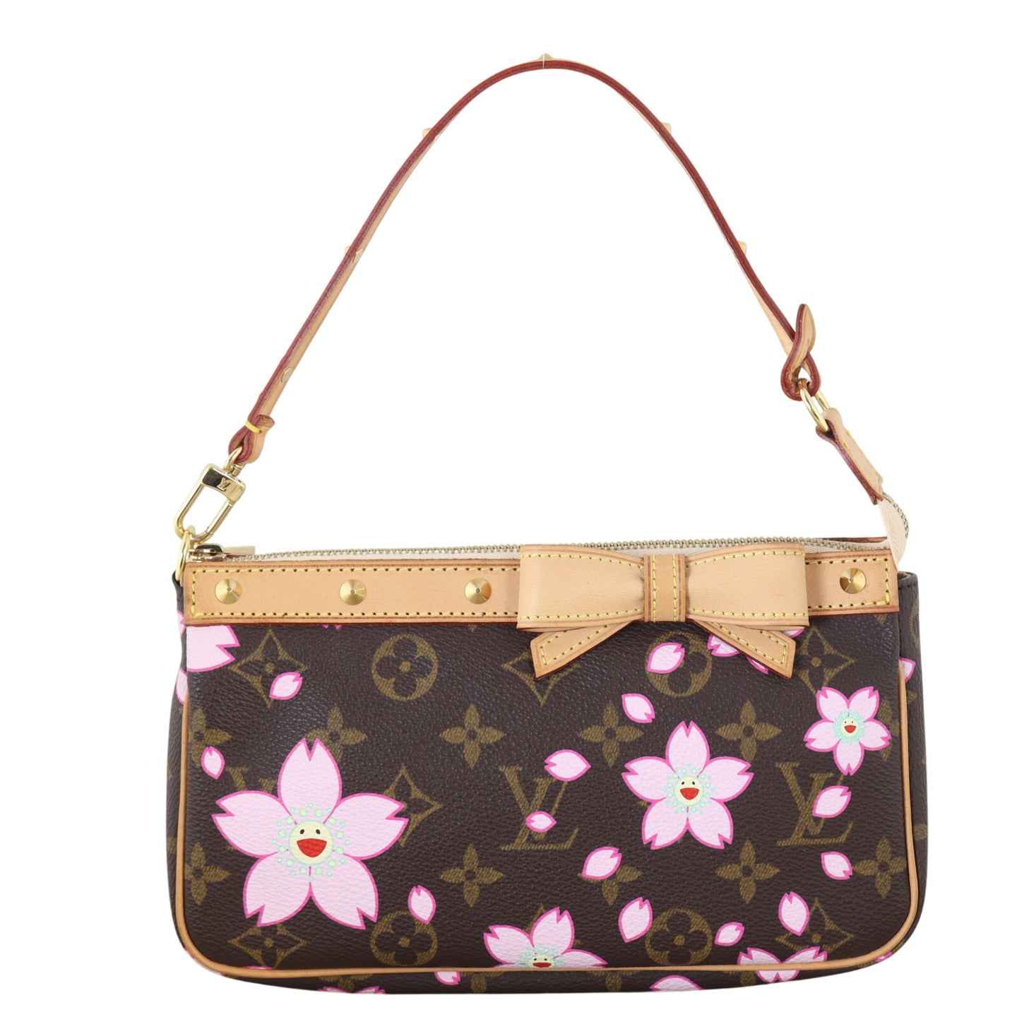 Louis Vuitton Pochette Accessoires Monogram Cherry Blossom