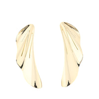 Tiffany & Co Elsa Peretti High Tide 18k Yellow Earrings Medium