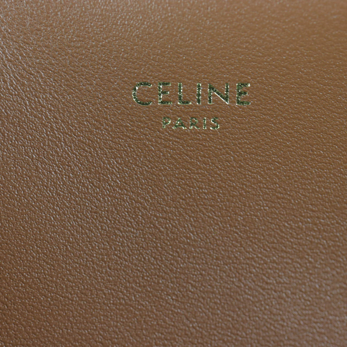 Celine Triomphe Claude Canvas Shoulder Bag