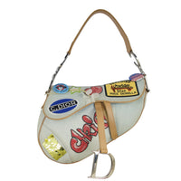 Dior Vintage Saddle Bag Denim Speedway