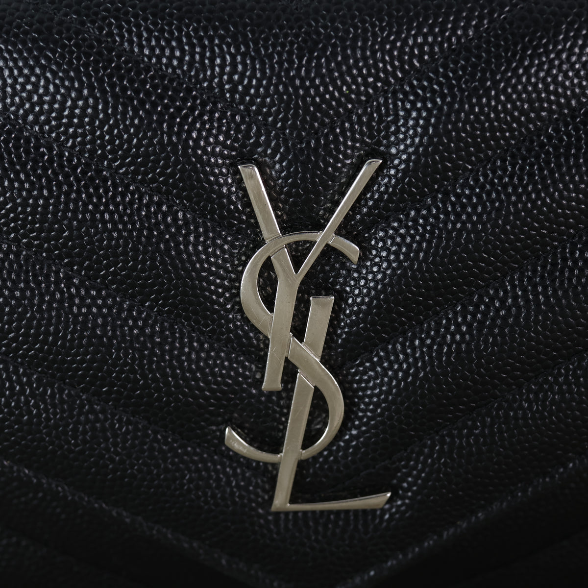 Saint Laurent Cassandre Envelope Chain Wallet