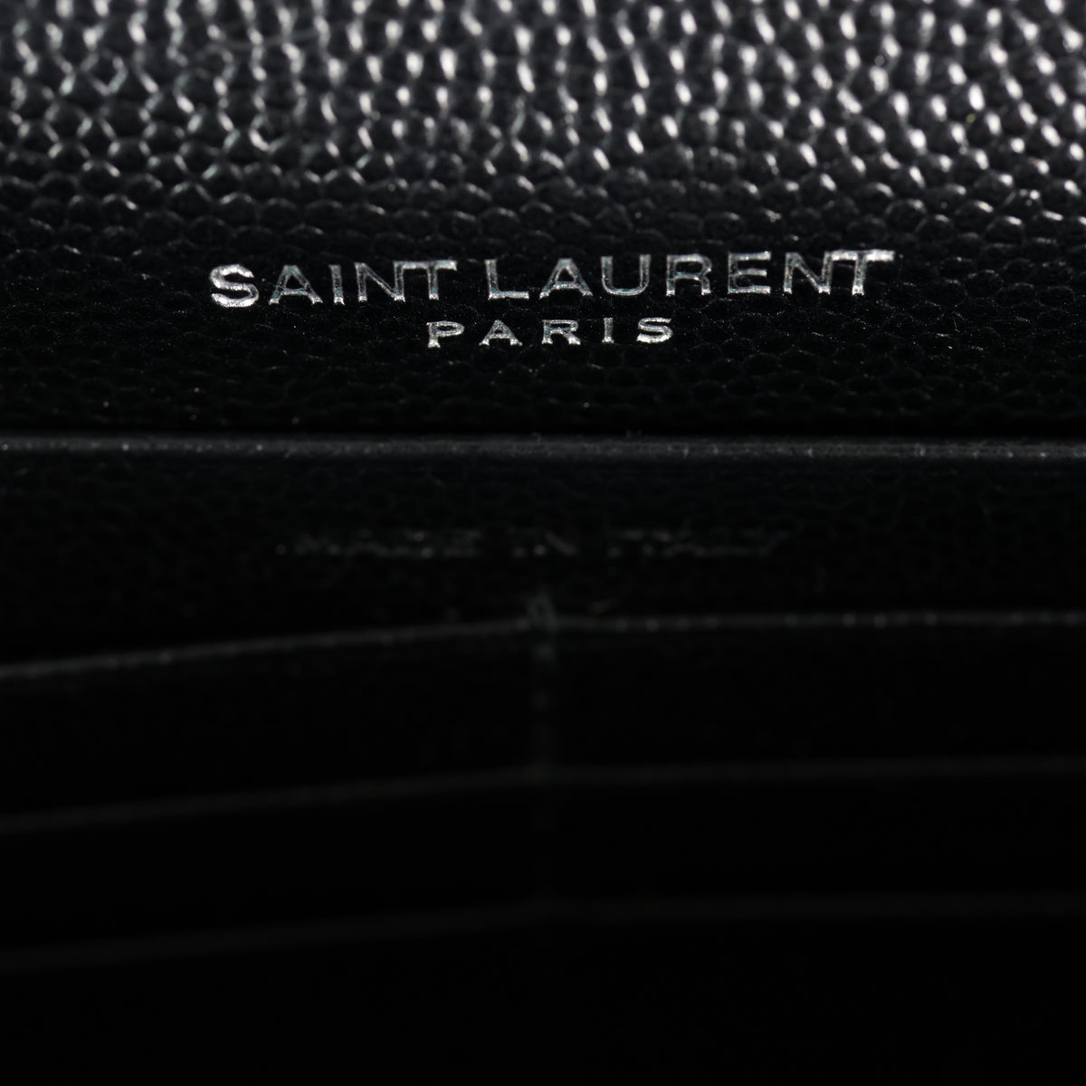 Saint Laurent Cassandre Envelope Chain Wallet
