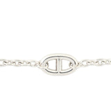Hermes Farandole Sterling Silver Long Necklace 160