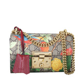 Gucci GG Supreme Tian Padlock Small Shoulder Bag