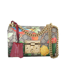 Gucci GG Supreme Tian Padlock Small Shoulder Bag
