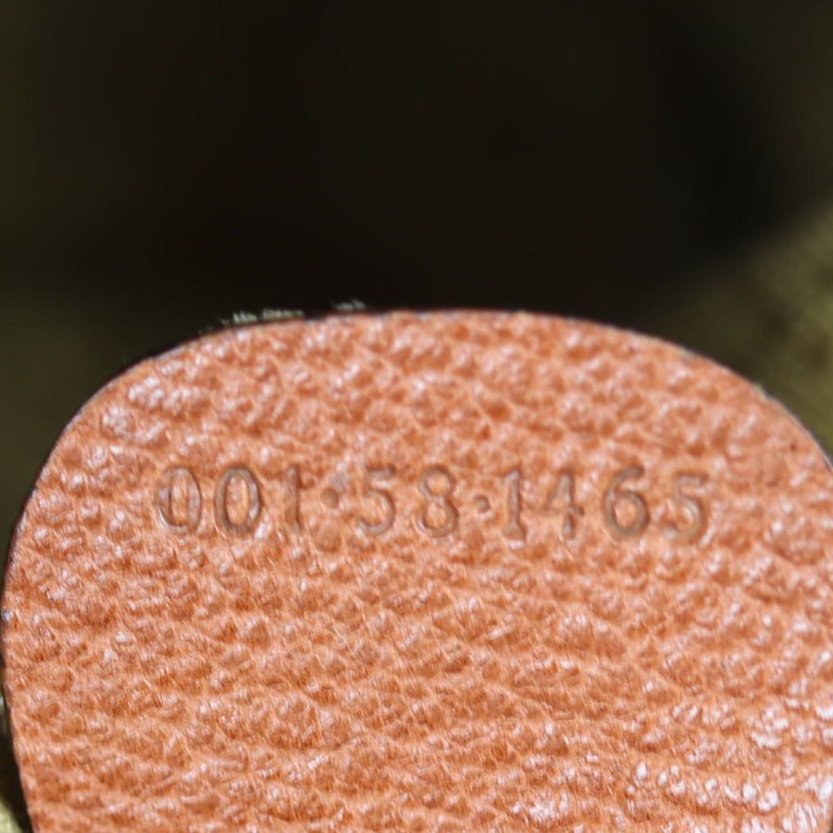 Gucci Vintage Drawstring Bucket Bag Date code
