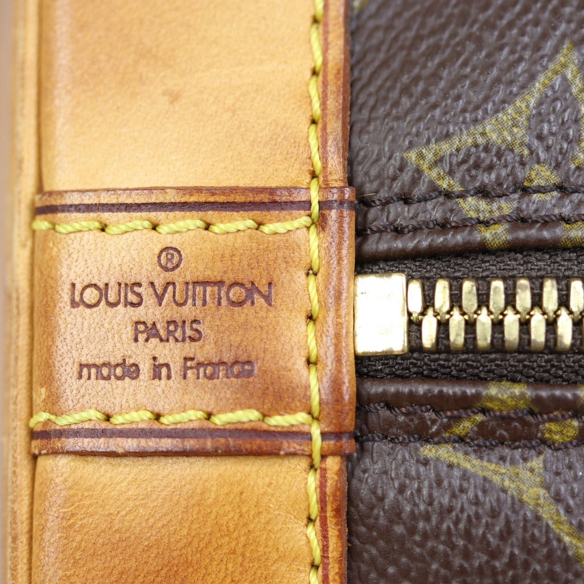 Louis Vuitton Alma PM Monogram Stamp
