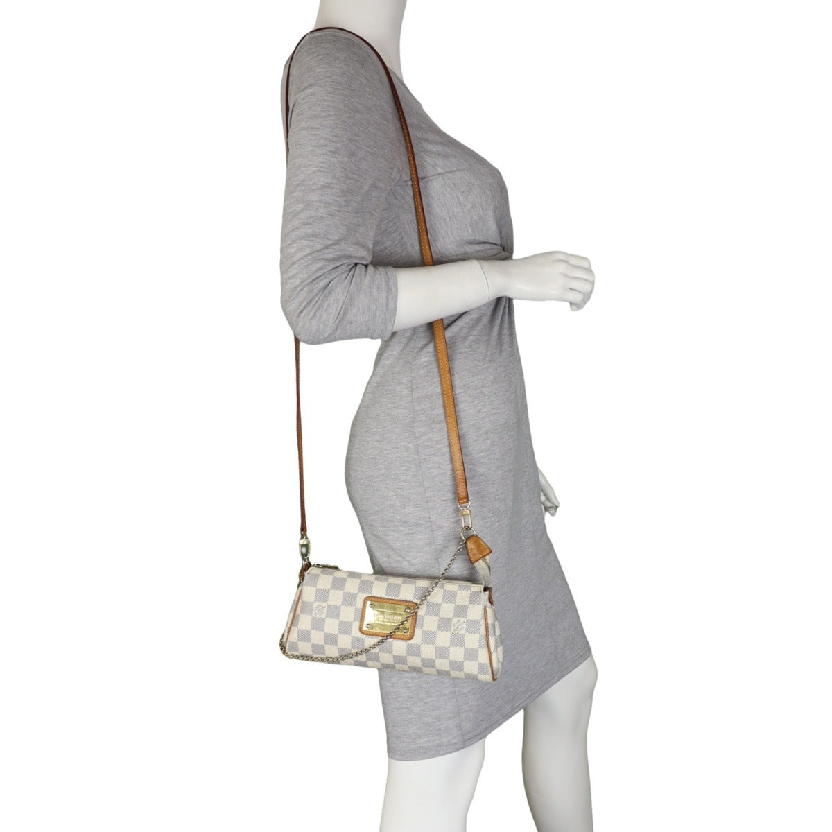 Louis Vuitton Eva Pochette Damier Azur