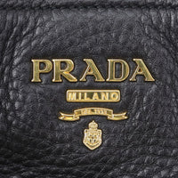Prada Vitello Daino Shopping Tote Hardware
