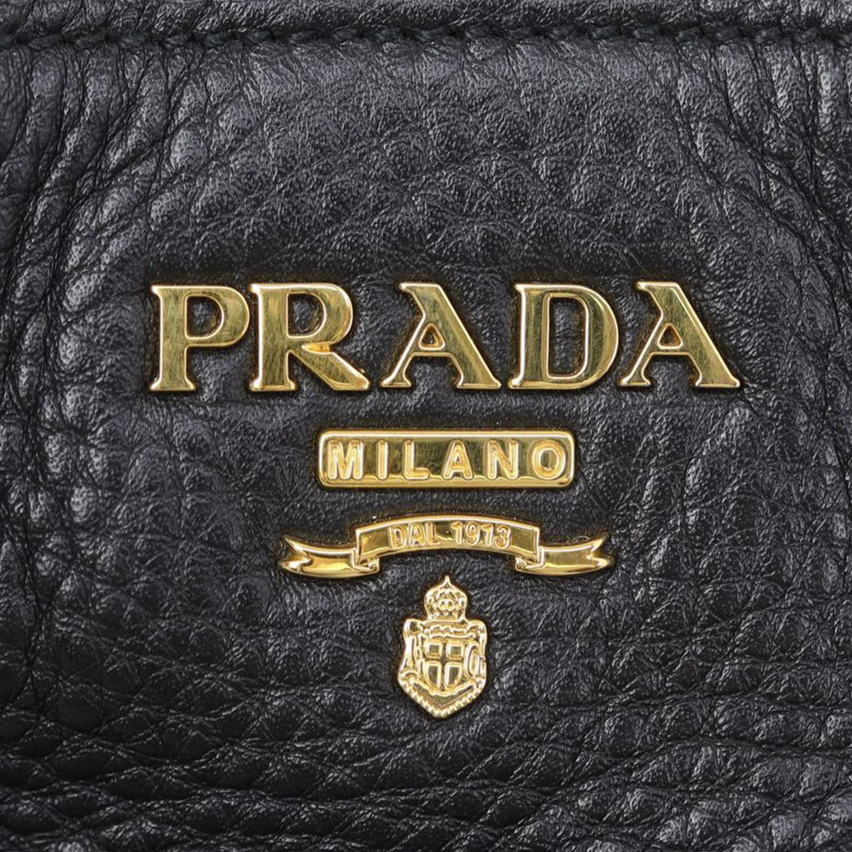Prada Vitello Daino Shopping Tote Hardware

