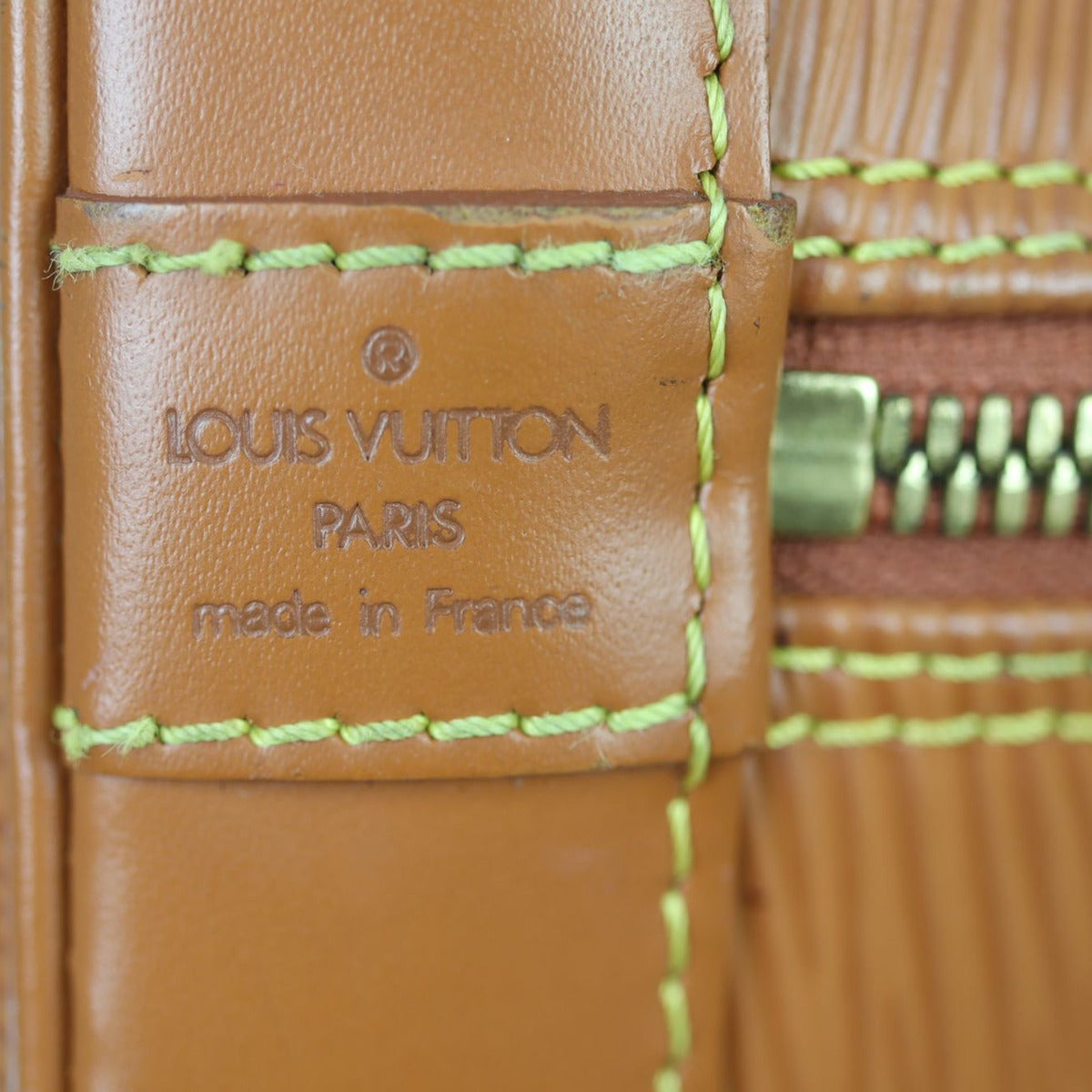 Louis Vuitton Alma PM Epi Stamp
