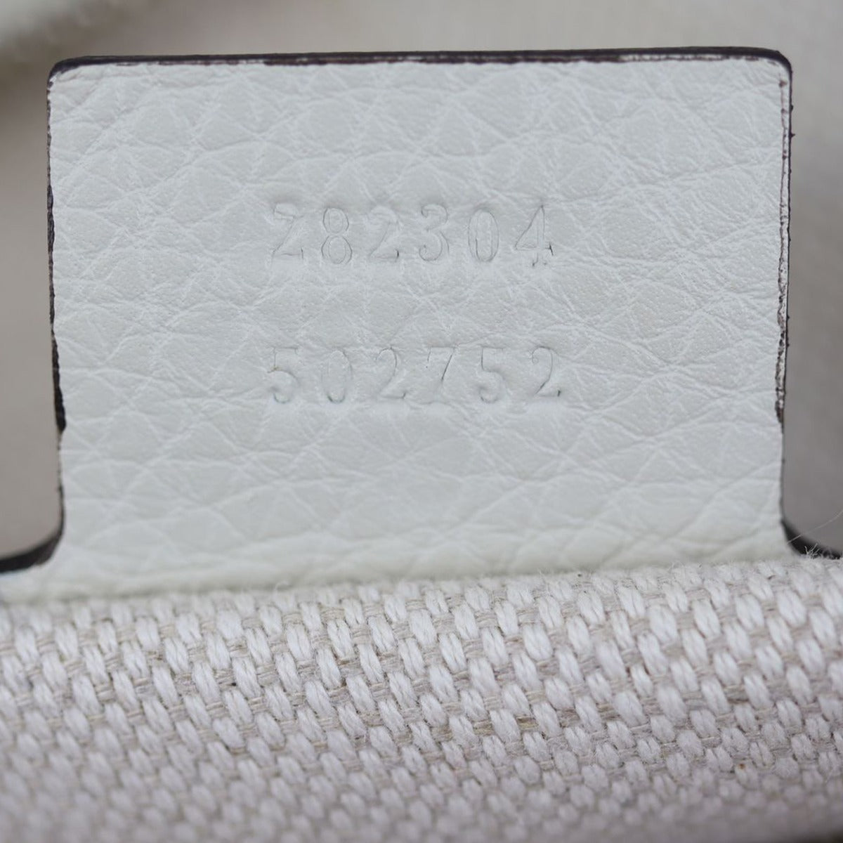 Gucci Soho Hobo Date code

