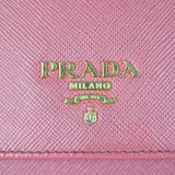 Prada Saffiano Metal Wallet on Strap Hardware
