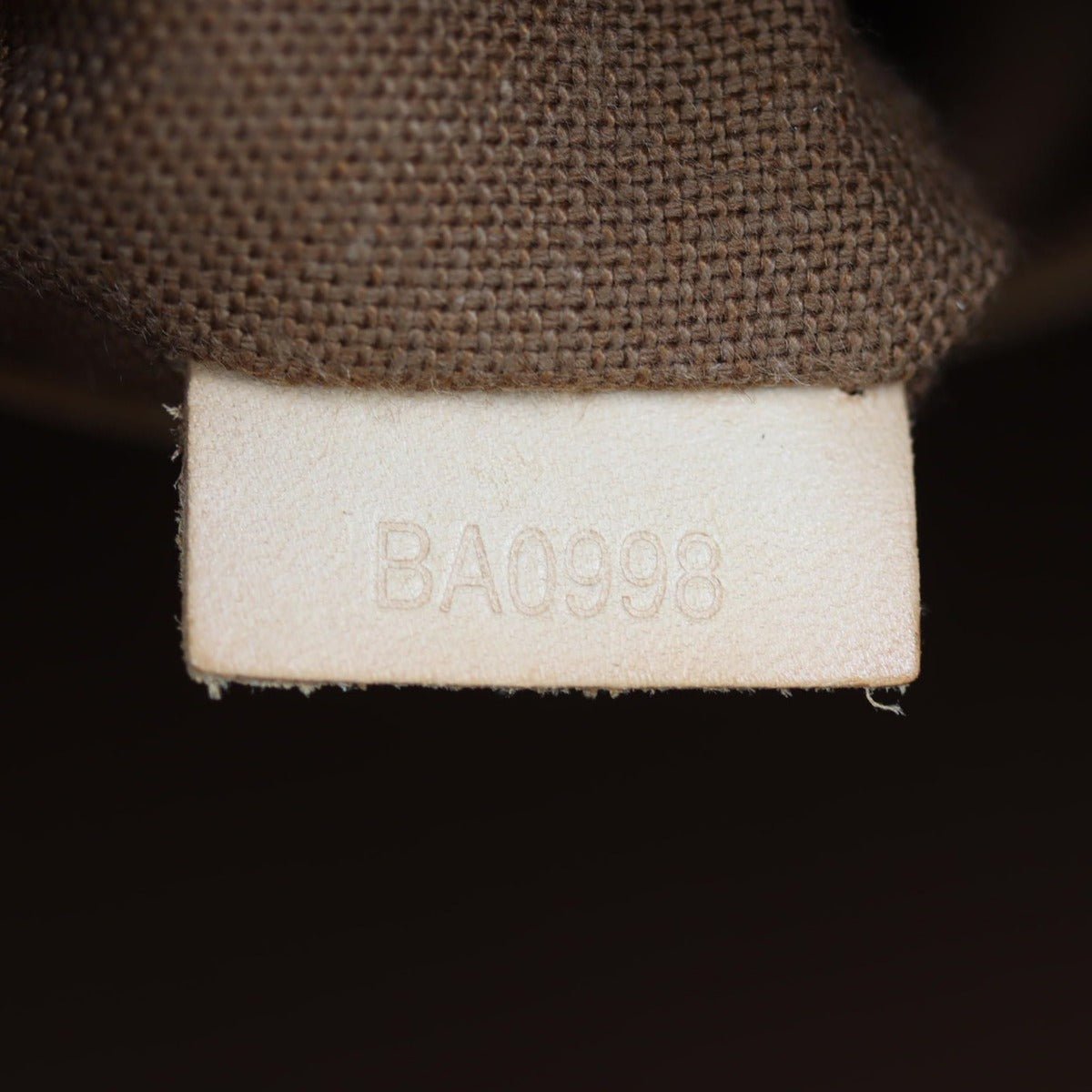 Louis Vuitton Alma PM Monogram Date code
