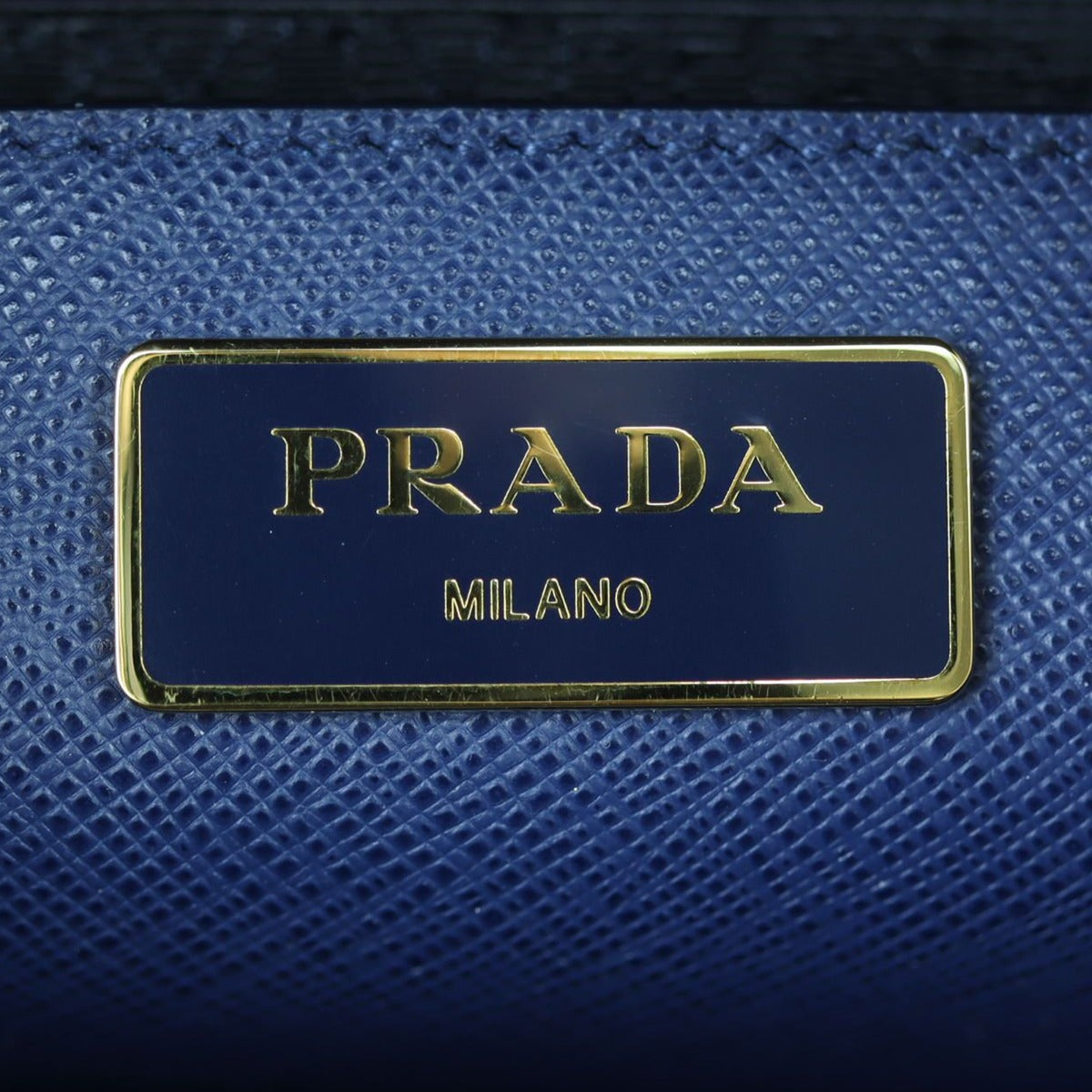 Prada Saffiano Luxe Promenade Small Stamp
