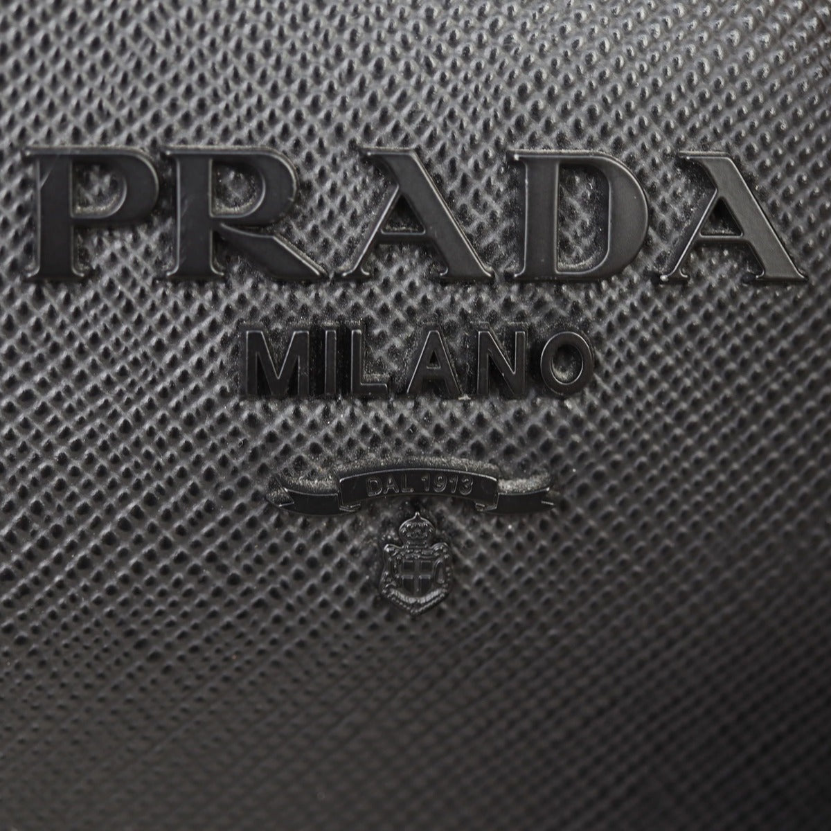 Prada Saffiano Monochrome Small Bag Hardware
