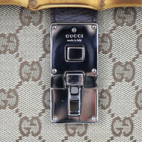 Gucci GG Canvas Bamboo Bullet Bag Hardware
