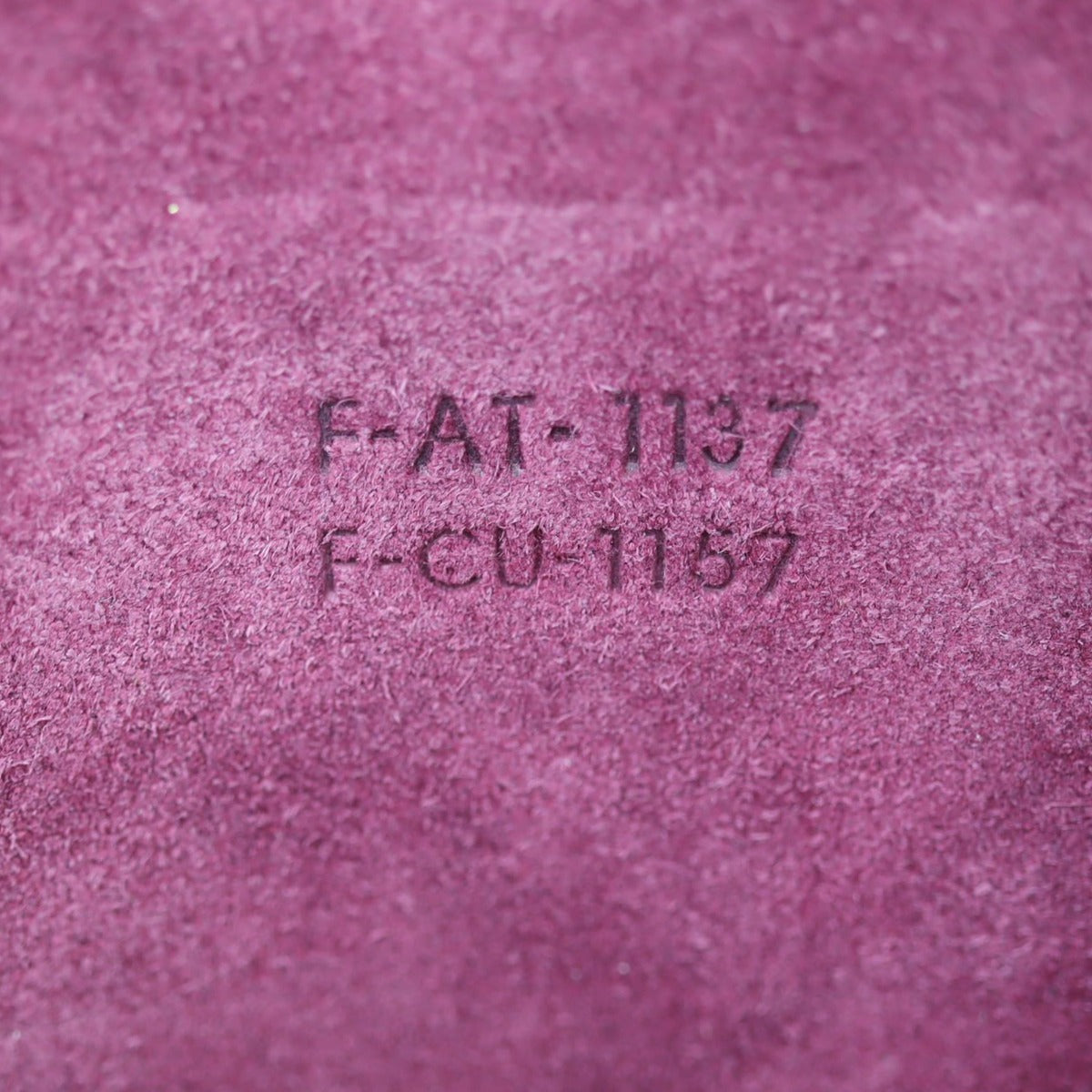 Celine Nano Luggage Tote - plum Date code
