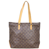 Louis Vuitton Cabas Mezzo Monogram Back