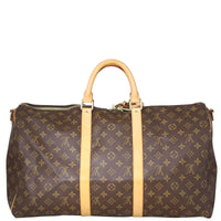 Louis Vuitton Keepall 50 Bandouliere Monogram Back