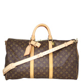 Louis Vuitton Keepall 50 Bandouliere Monogram Front