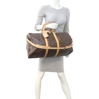 Louis Vuitton Keepall 50 Bandouliere Monogram Mannequin