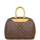 Louis Vuitton Deauville Bowling Vanity Monogram Back