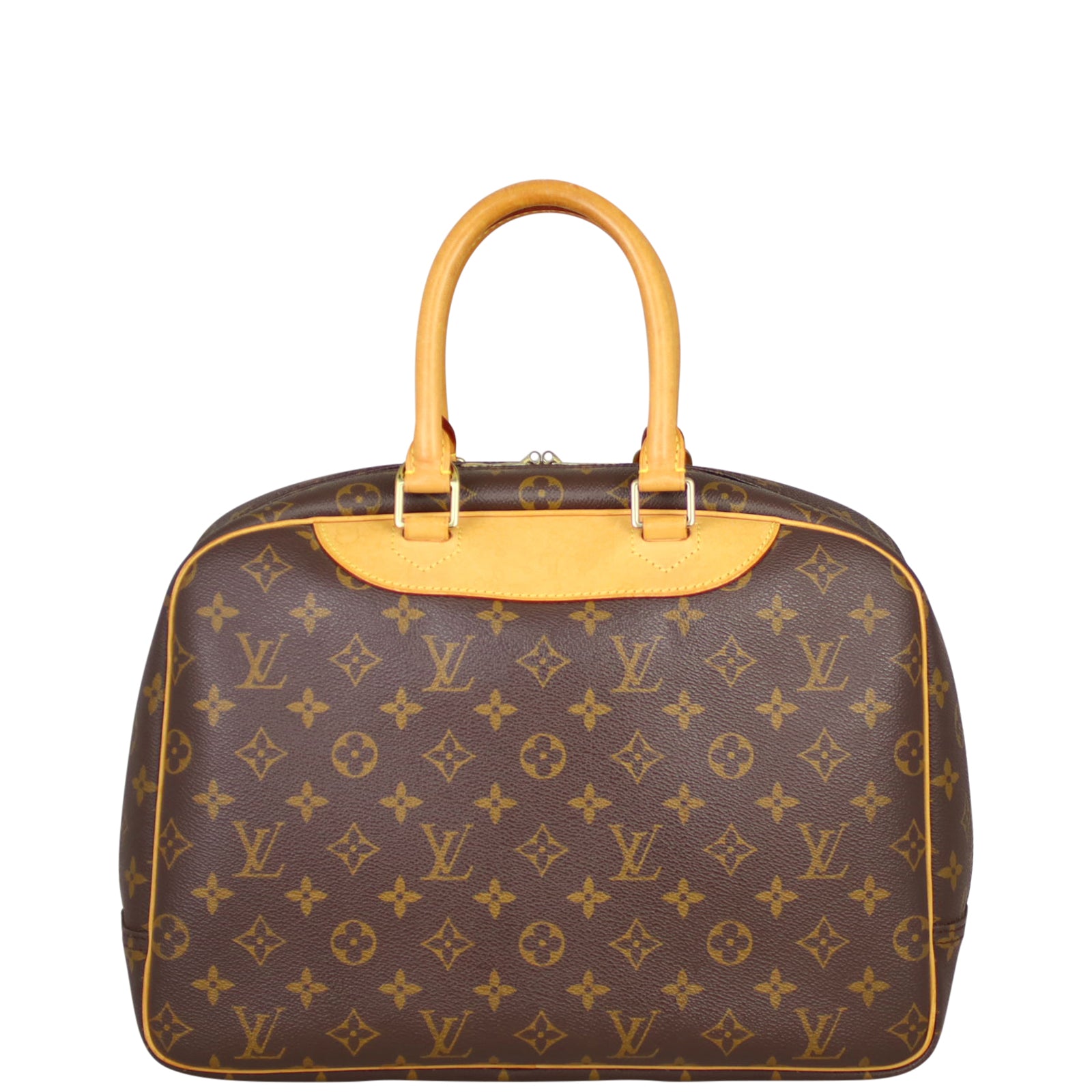 Louis Vuitton Deauville Bowling Vanity Monogram Back