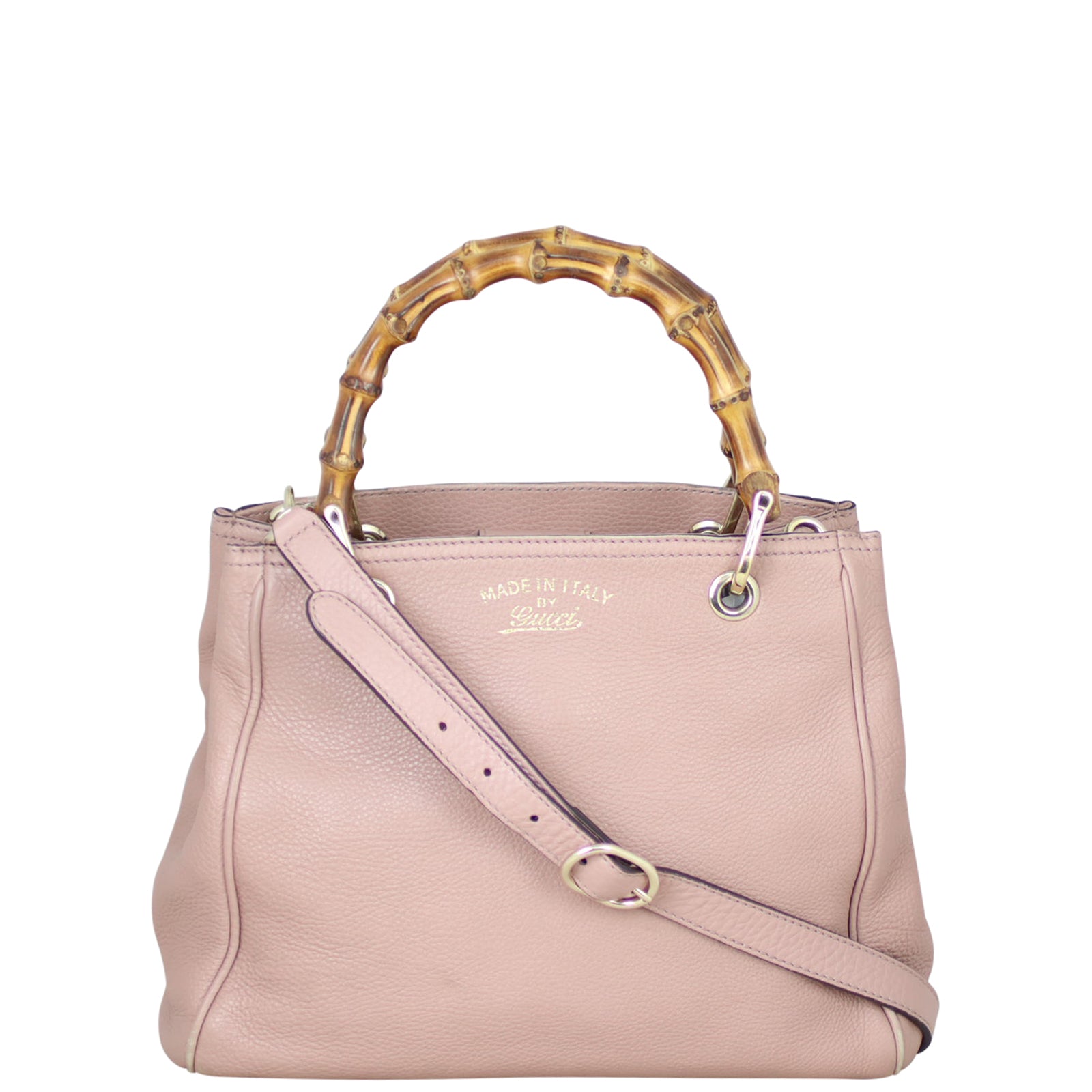 Gucci Bamboo Shopper Tote Small Front