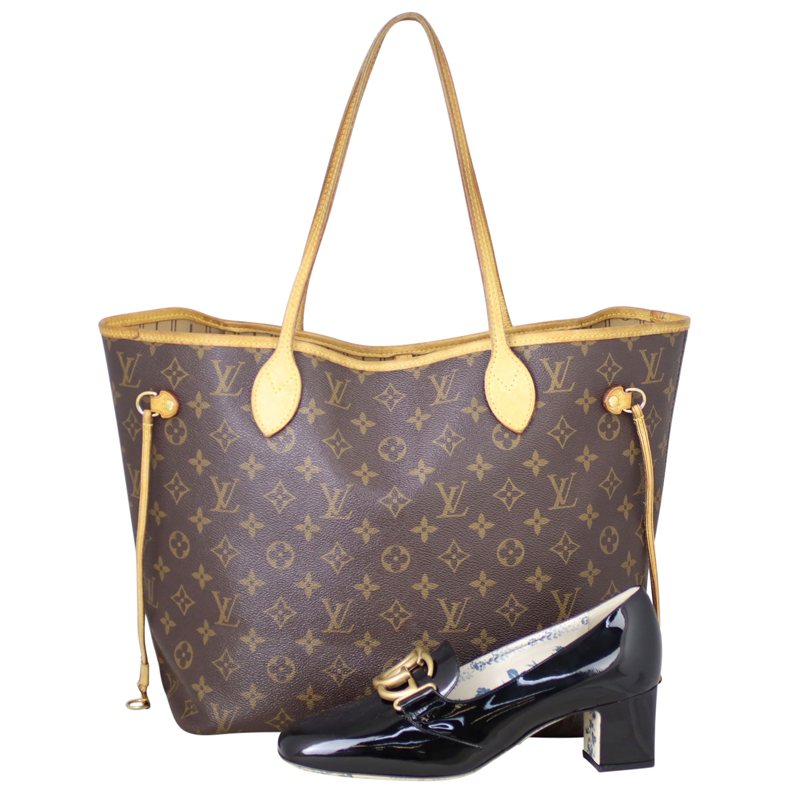 Louis Vuitton Neverfull MM Monogram Shoe