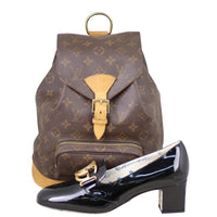 Louis Vuitton Montsouris Backpack MM Monogram Shoe