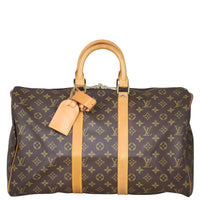 Louis Vuitton Keepall 45 Monogram Front
