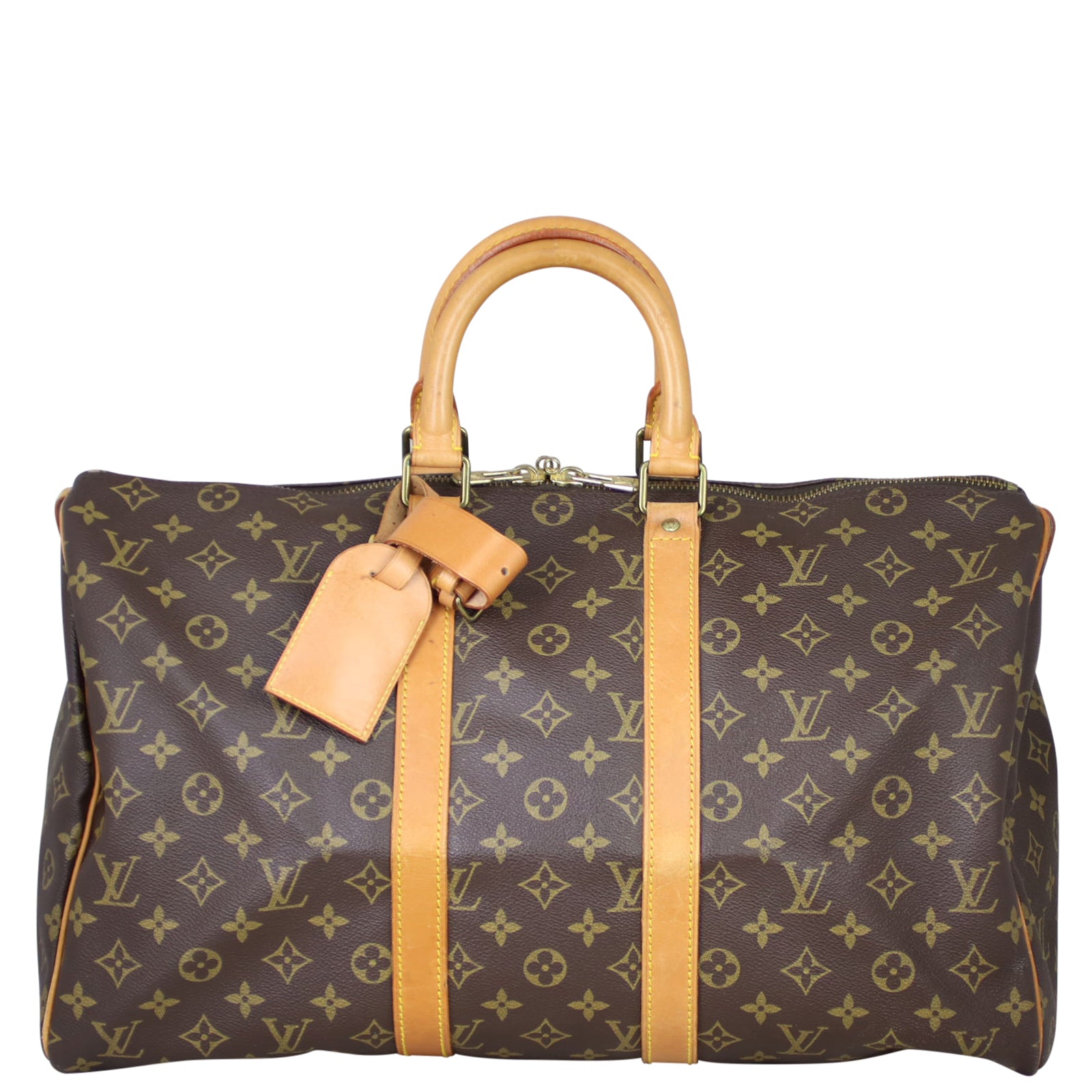 Louis Vuitton Keepall 45 Monogram Front