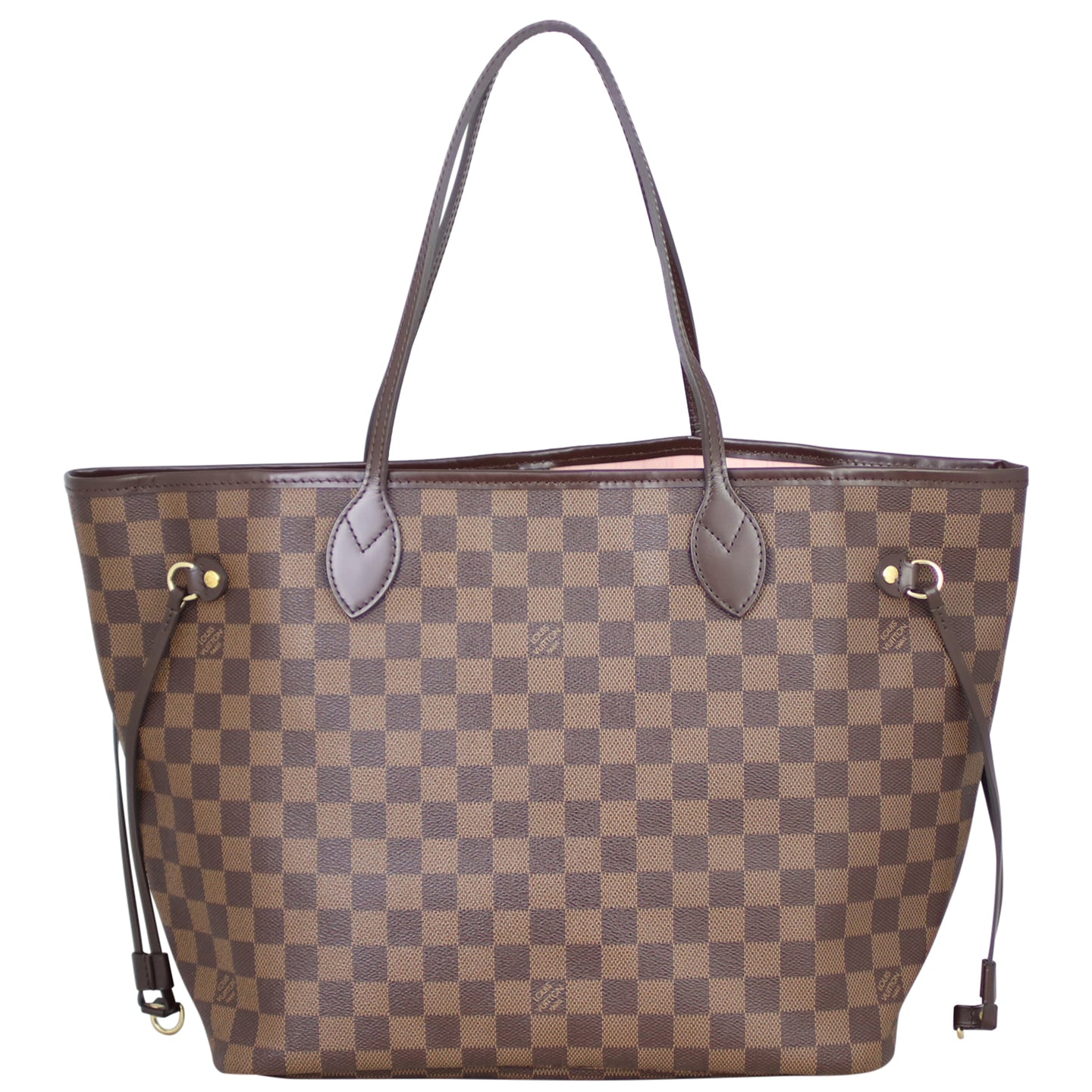 Louis Vuitton Neverfull MM Damier Ebene Back