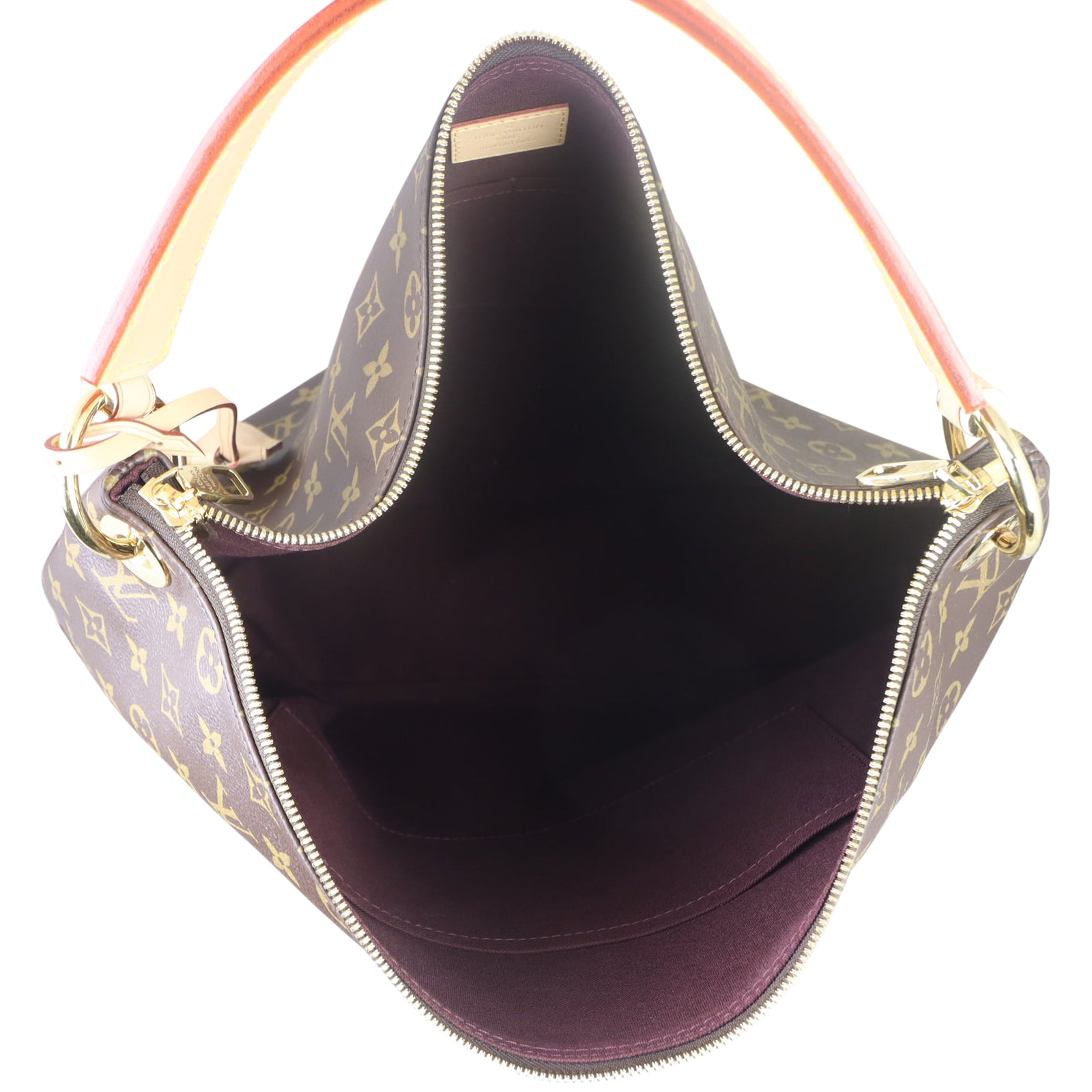 Louis Vuitton Berri MM Monogram Whole interior