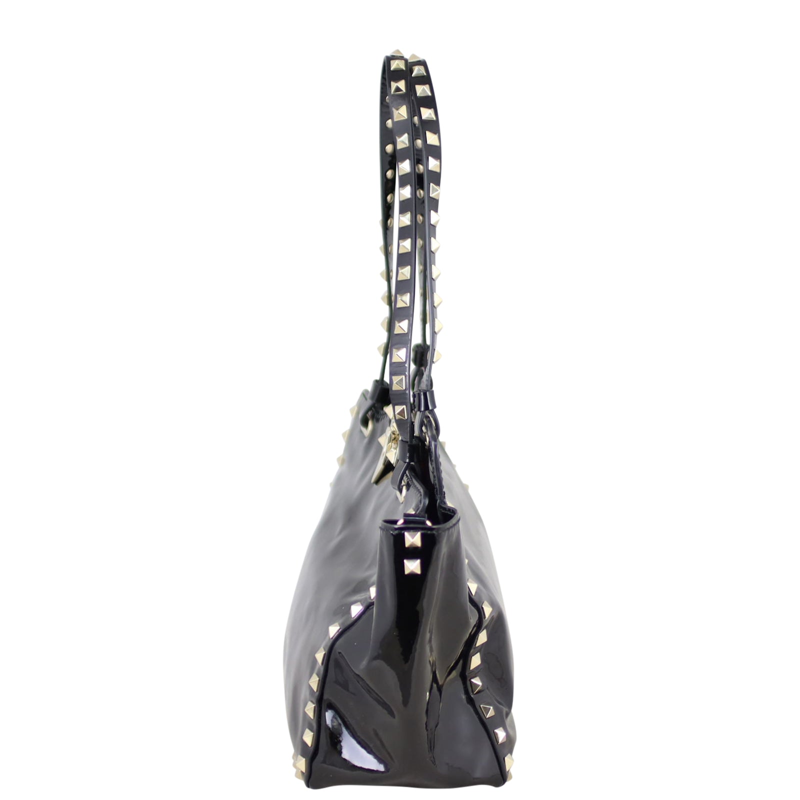 Valentino Rockstud Tote Small Side