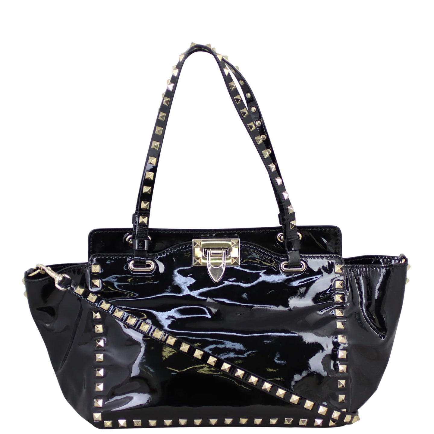 Valentino Rockstud Tote Small Front