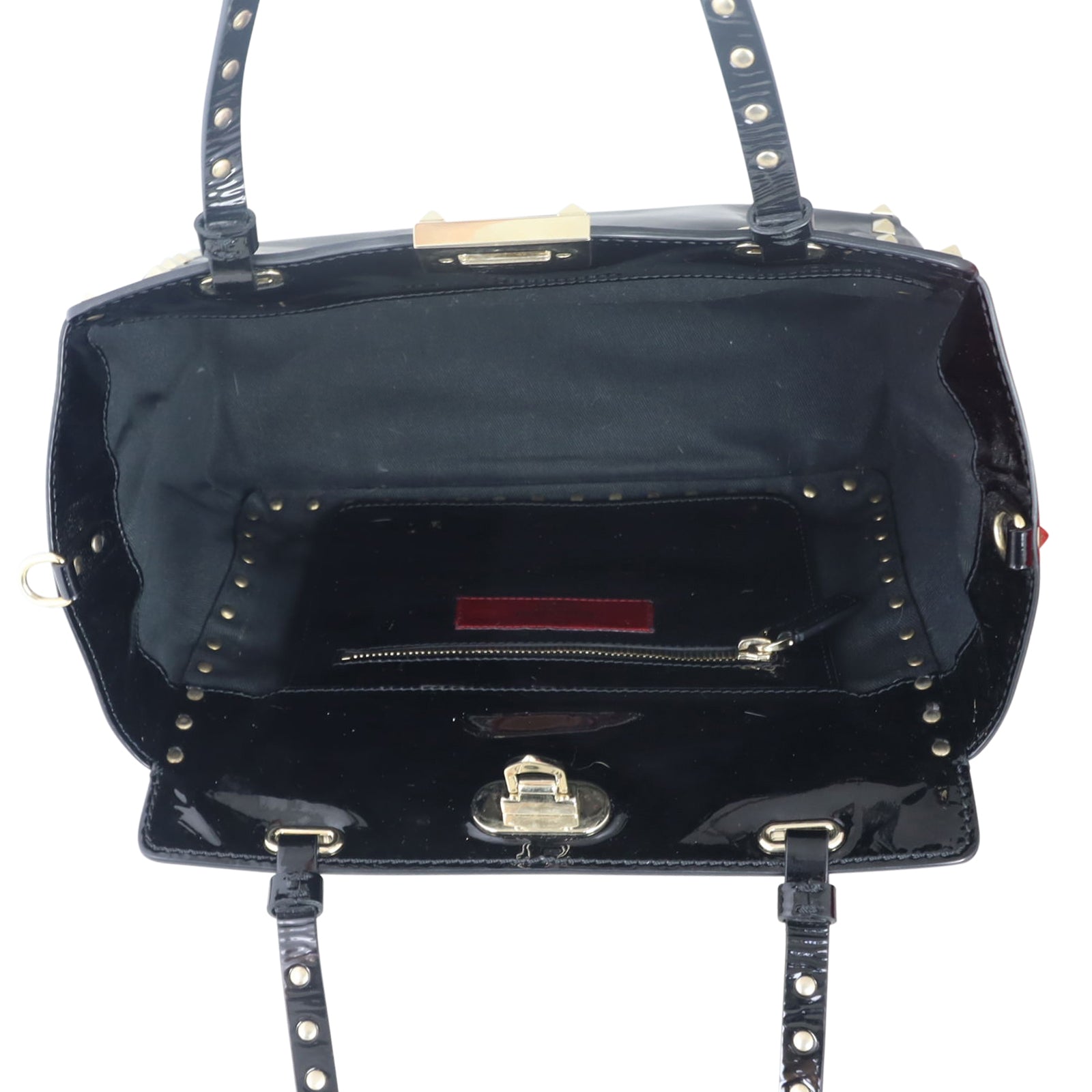 Valentino Rockstud Tote Small Whole interior