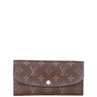 Louis Vuitton Emilie Wallet Monogram Front