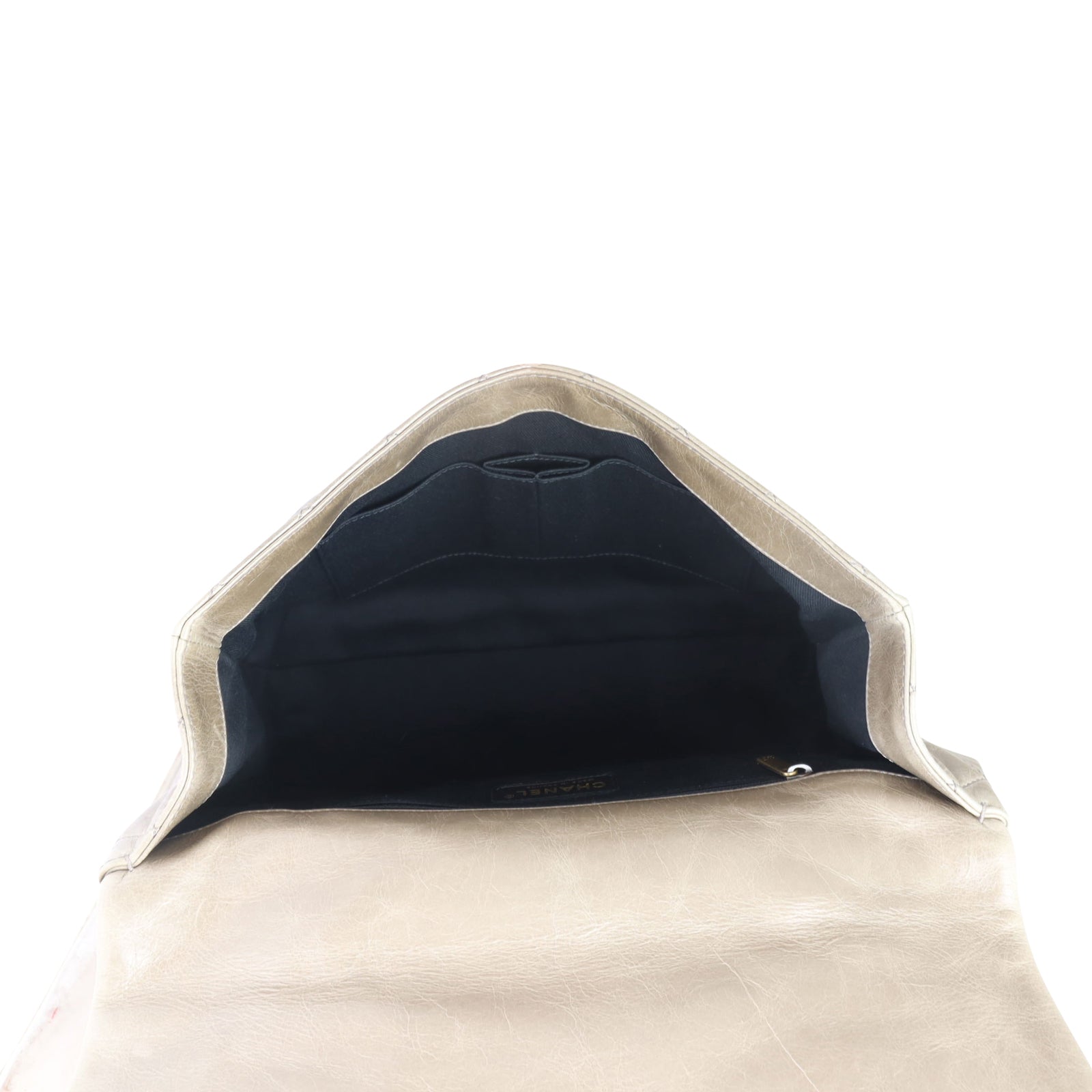 Chanel Castle Rock Large Flap Bag Whole interior