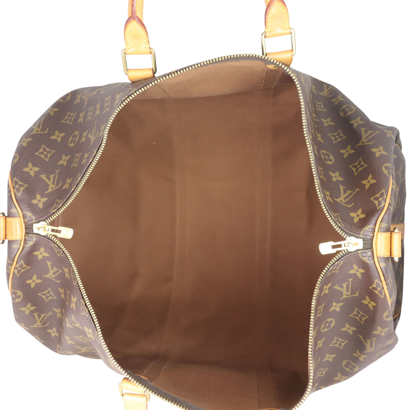 Louis Vuitton Keepall 55 Bandouliere Monogram Whole interior