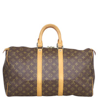 Louis Vuitton Keepall 45 Monogram Back