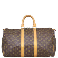 Louis Vuitton Keepall 45 Monogram Front